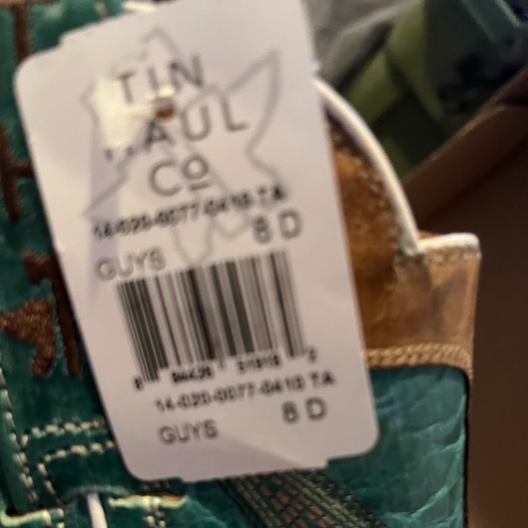 Tin Haul men’s 8D new